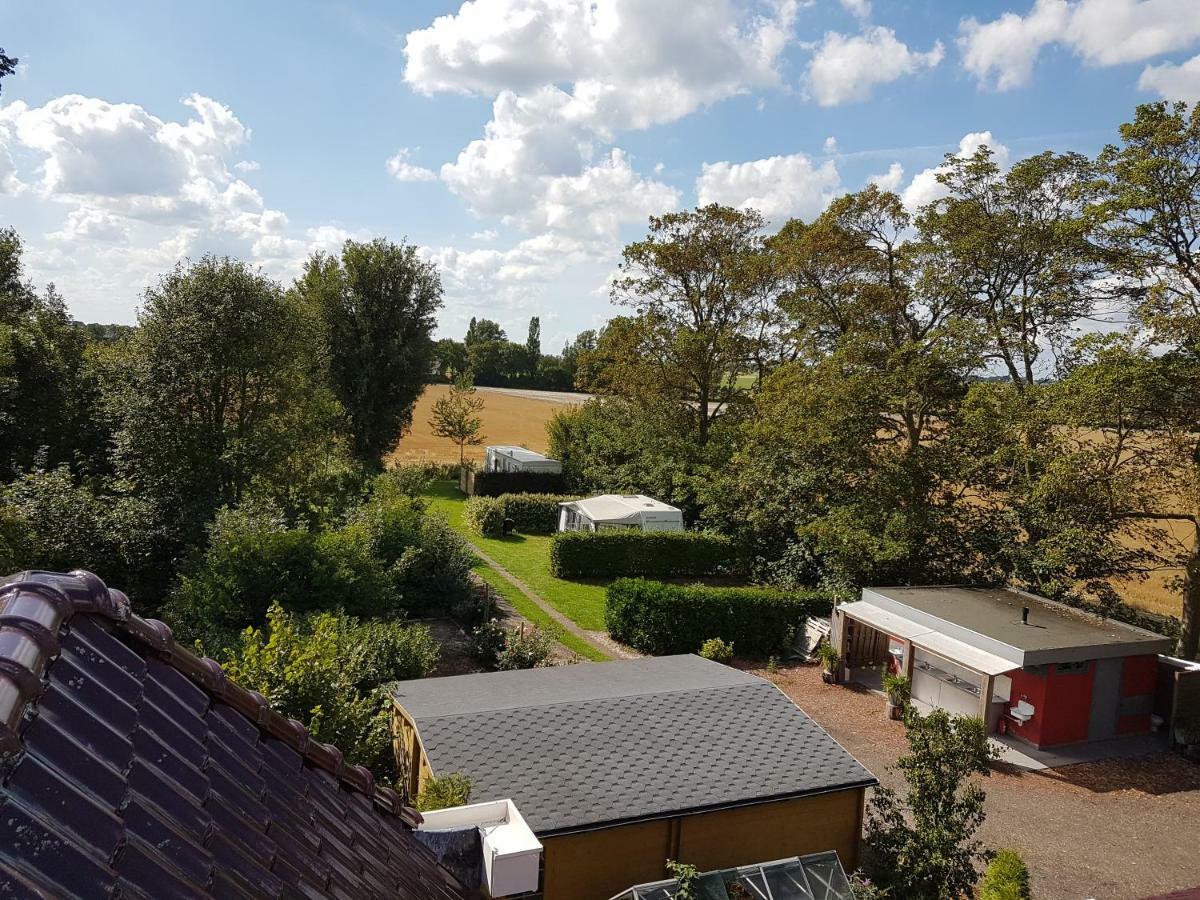 Camping De Blauwe Reiger Pieterzijl Экстерьер фото